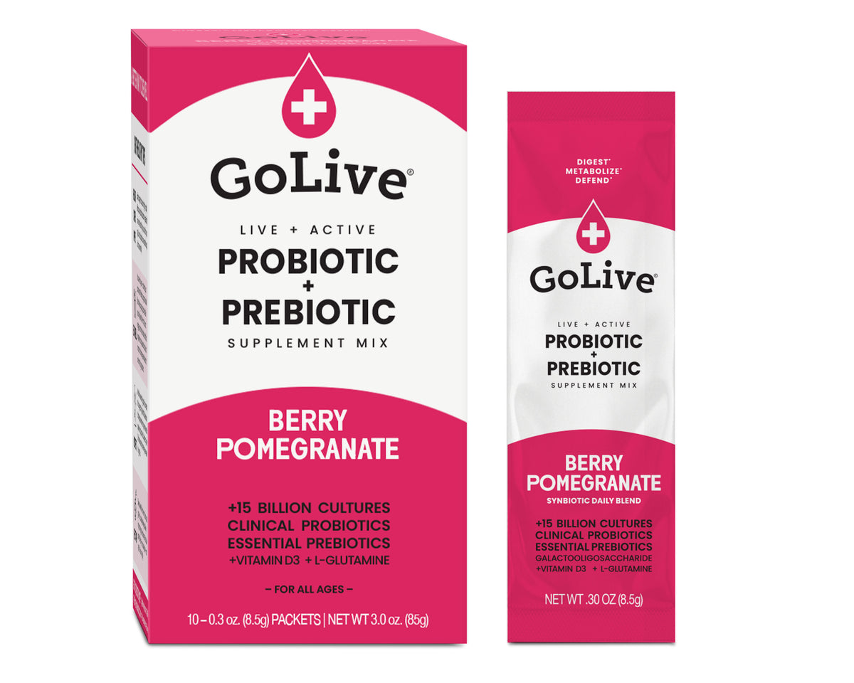 Berry Pomegranate Synbiotic (Probiotics + Prebiotics) Blend