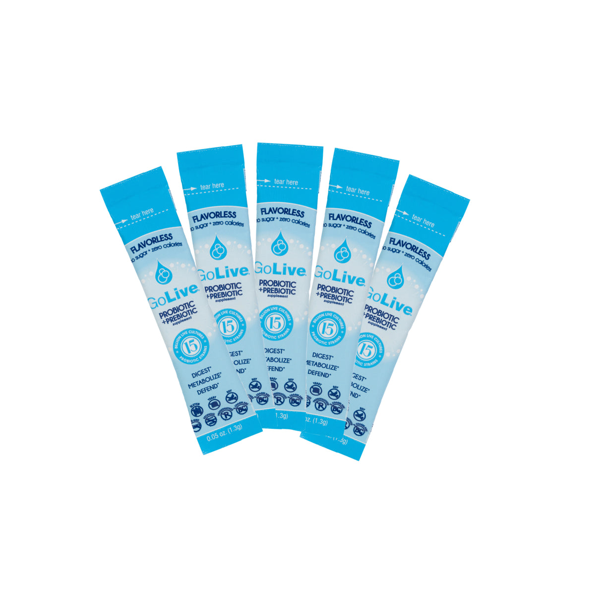 Flavorless 5-Pack - GoLive® Products