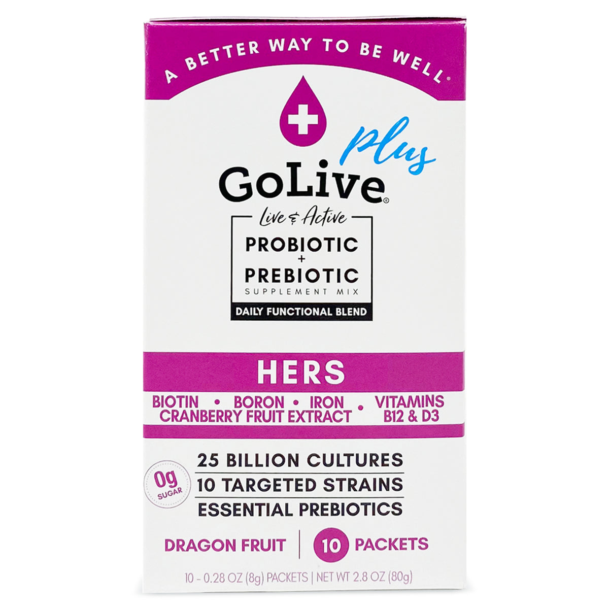 Hers Probiotics Plus Prebiotics Supplement Blend